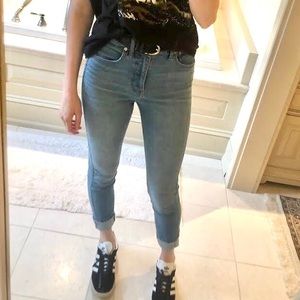 Madewell High waisted jeans